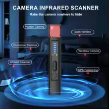 6-in-1 Hidden Camera Detector | Portable RF Scanner