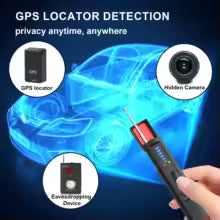 6-in-1 Hidden Camera Detector | Portable RF Scanner